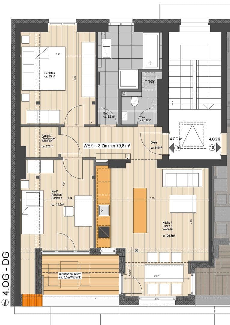 Predaj bytu 3-izbový 80 m², Walderseestraße, Berlin, Berlín Predaj bytu 3-izbový 80 m², Walderseestraße, Berlin, Berlín