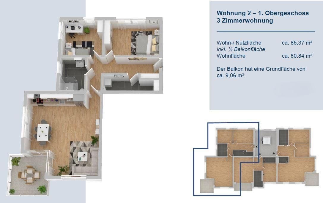 Prenájom bytu 3-izbový 85 m², Teichtor 13, Heikendorf, Šlezvicko-Holštajnsko Prenájom bytu 3-izbový 85 m², Teichtor 13, Heikendorf, Šlezvicko-Holštajnsko