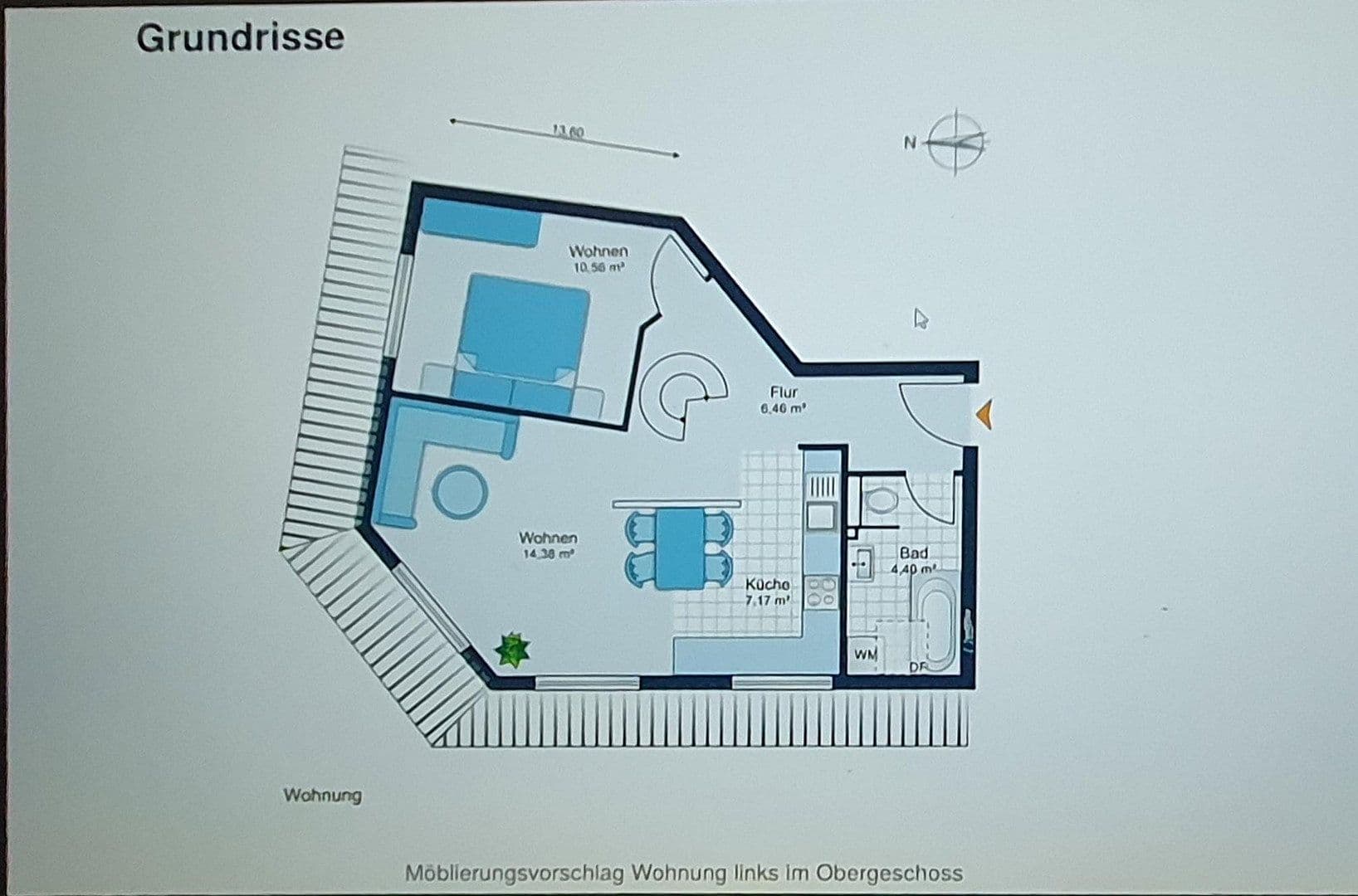 Prenájom bytu 3-izbový 58 m², Lobedanzgang 10, Schwerin, Meklenbursko-Predpomoransko Prenájom bytu 3-izbový 58 m², Lobedanzgang 10, Schwerin, Meklenbursko-Predpomoransko