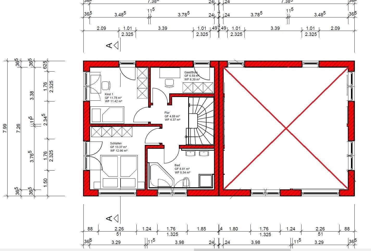 Prenájom domu 130 m², pozemek 240 m², Jettingen-Scheppach, Bavorsko Prenájom domu 130 m², pozemek 240 m², Jettingen-Scheppach, Bavorsko