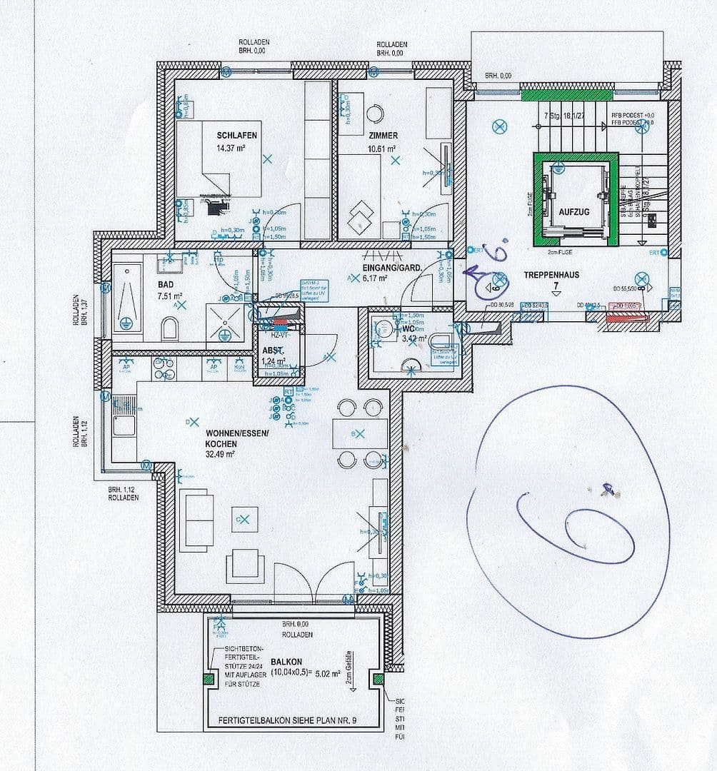Prenájom bytu 3-izbový 81 m², Bösingen, Bádensko-Wurttembersko Prenájom bytu 3-izbový 81 m², Bösingen, Bádensko-Wurttembersko