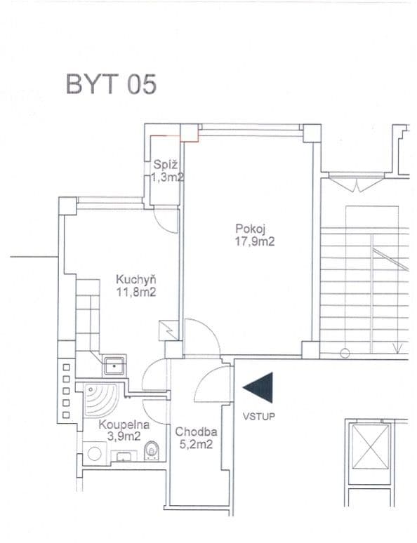 Prenájom bytu 1-izbový 40 m², Puškinovo náměstí, Praha, Praha Prenájom bytu 1-izbový 40 m², Puškinovo náměstí, Praha, Praha