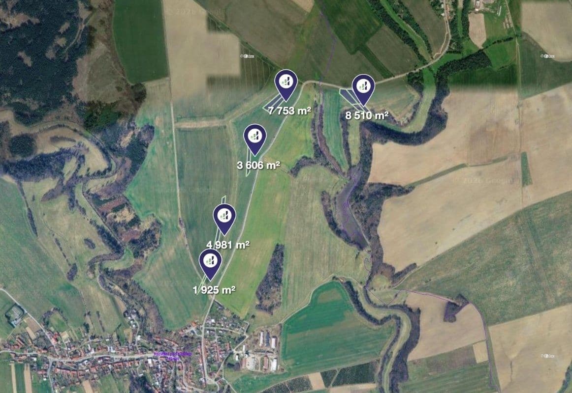 Predaj pozemku 26.775 m², Rozstání, Olomoucký kraj Predaj pozemku 26.775 m², Rozstání, Olomoucký kraj