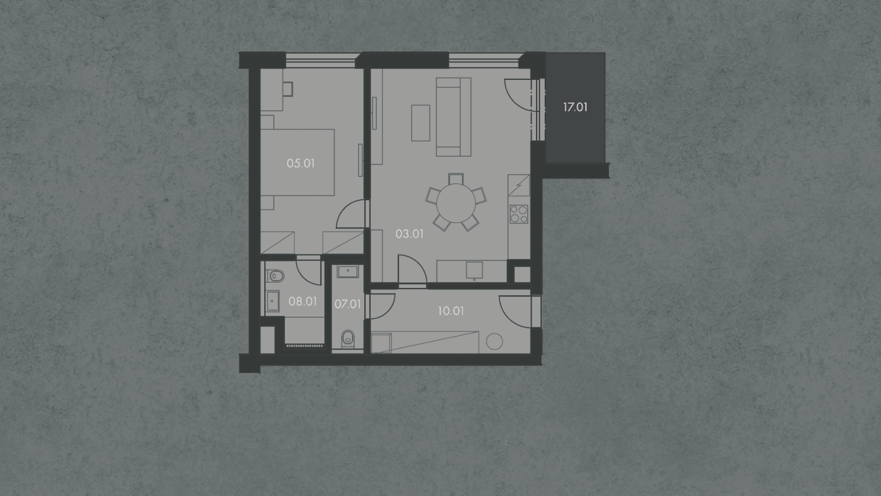 Prenájom bytu 2-izbový 61 m², Grafická, Praha, Praha Prenájom bytu 2-izbový 61 m², Grafická, Praha, Praha