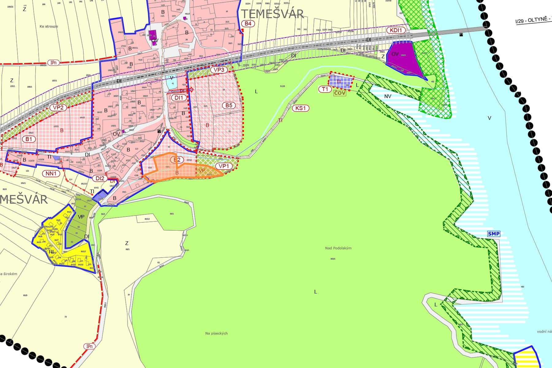 Predaj pozemku 3.576 m², Temešvár, Jihočeský kraj Predaj pozemku 3.576 m², Temešvár, Jihočeský kraj