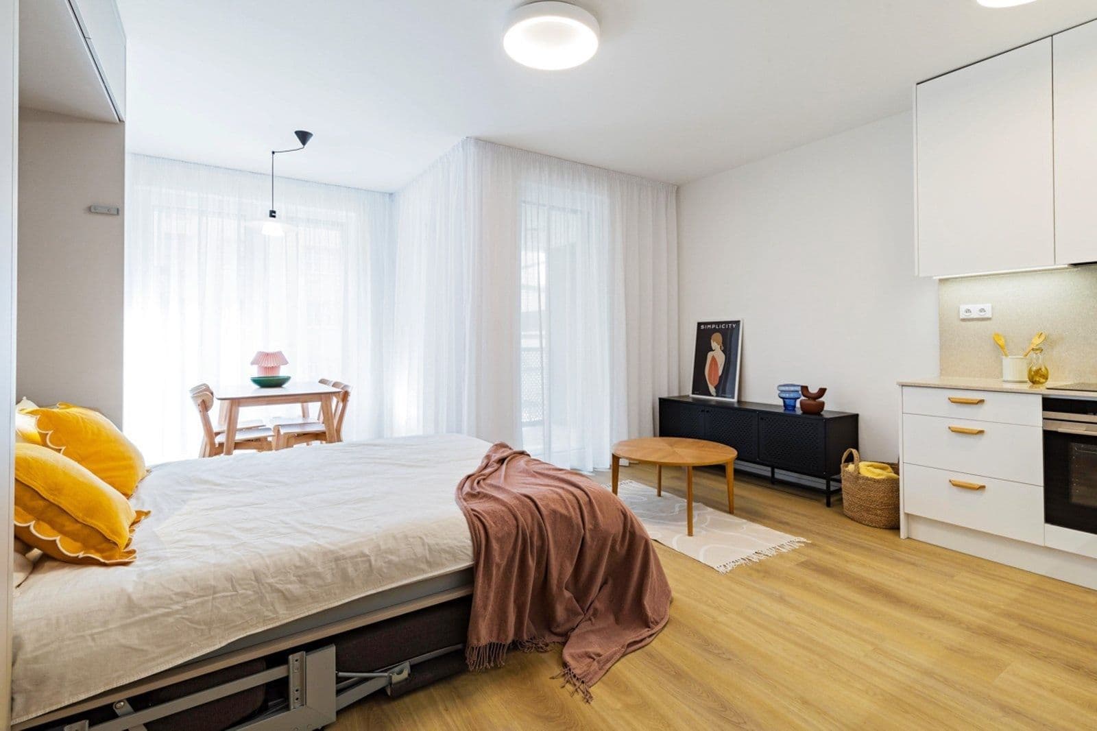 Prenájom bytu 1-izbový 36 m², Vrbenského, Praha, Praha Prenájom bytu 1-izbový 36 m², Vrbenského, Praha, Praha