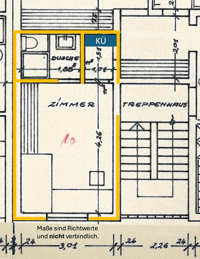 Prenájom bytu 1-izbový 17 m², Mühlstrasse 50, Nürtingen, Bádensko-Wurttembersko Prenájom bytu 1-izbový 17 m², Mühlstrasse 50, Nürtingen, Bádensko-Wurttembersko