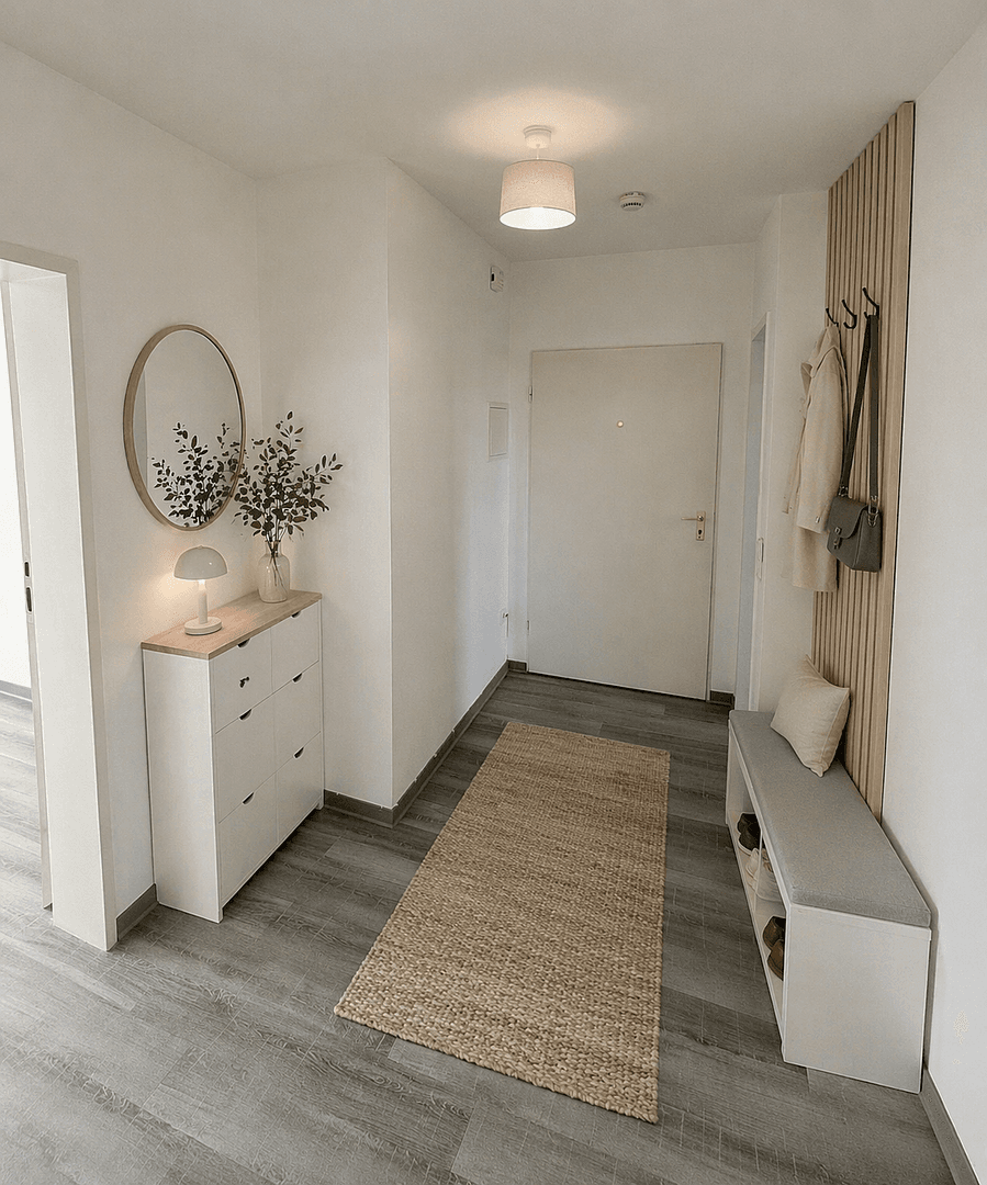 Prenájom bytu 3-izbový 60 m², Hochheim, Hesensko Prenájom bytu 3-izbový 60 m², Hochheim, Hesensko
