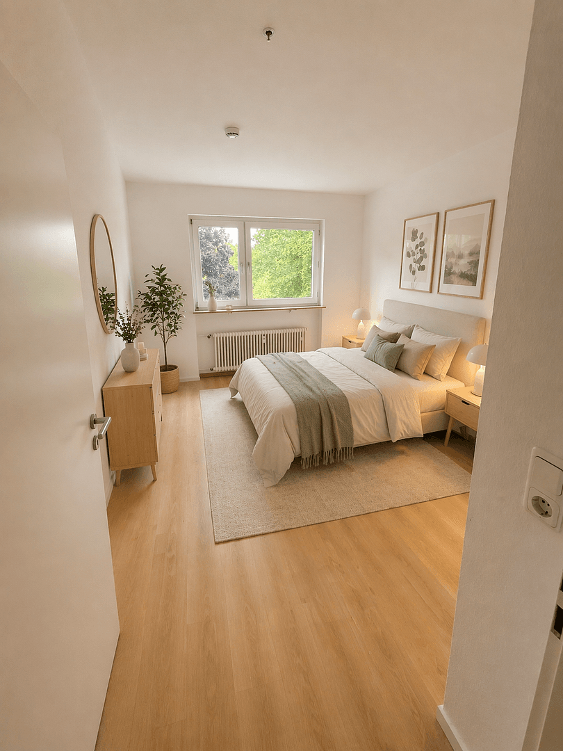 Prenájom bytu 3-izbový 60 m², Hochheim, Hesensko Prenájom bytu 3-izbový 60 m², Hochheim, Hesensko