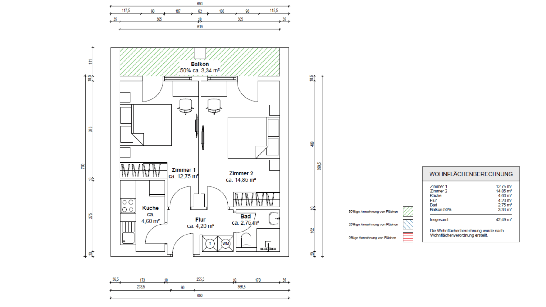 Predaj bytu 2-izbový 43 m², Karlsruhe, Bádensko-Wurttembersko Predaj bytu 2-izbový 43 m², Karlsruhe, Bádensko-Wurttembersko