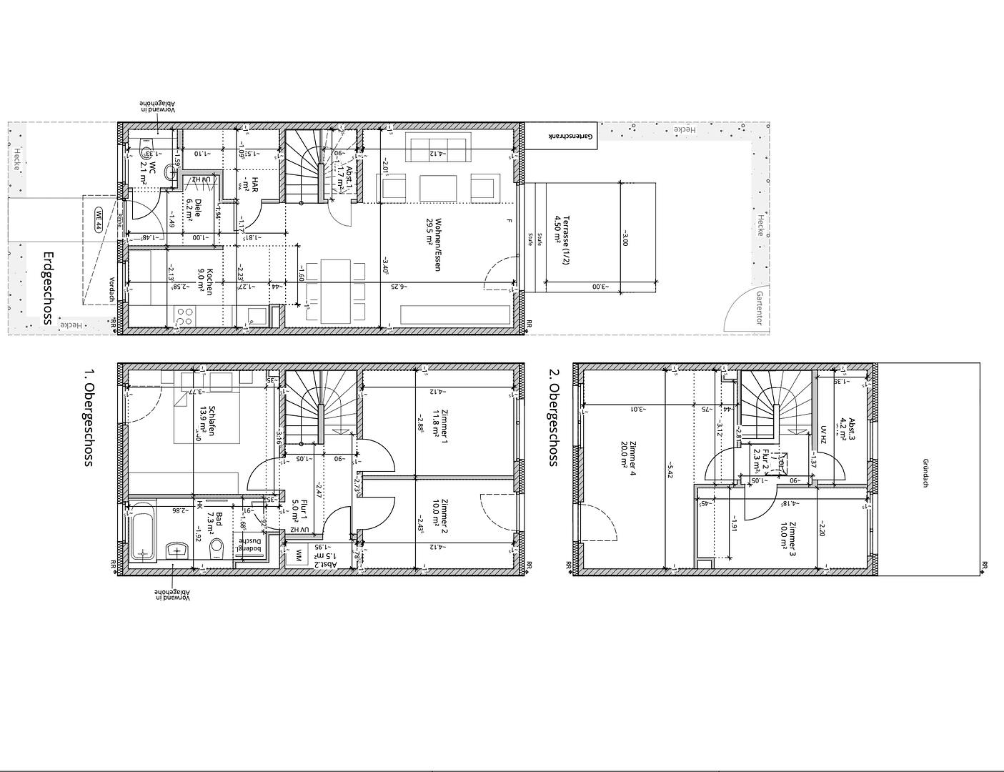 Prenájom domu 139 m², pozemek 122 m², Rotkehlchenweg 134, Wiesbaden, Hesensko Prenájom domu 139 m², pozemek 122 m², Rotkehlchenweg 134, Wiesbaden, Hesensko
