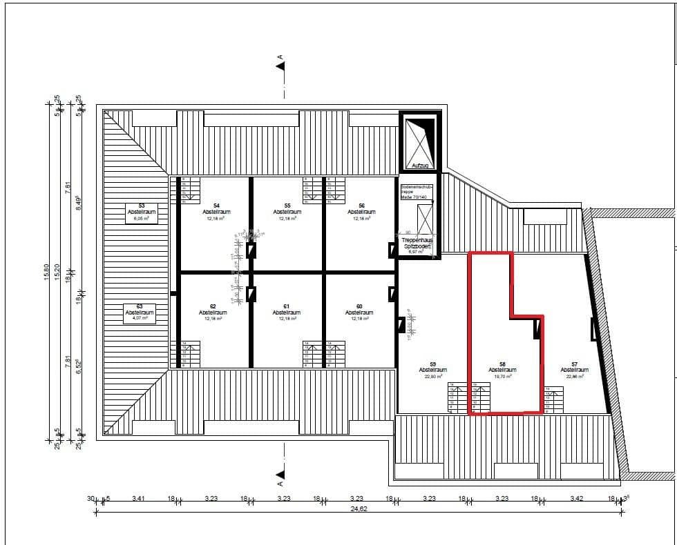 Predaj bytu 2-izbový 40 m², Mönchebergstraße 31, Kassel, Hesensko Predaj bytu 2-izbový 40 m², Mönchebergstraße 31, Kassel, Hesensko