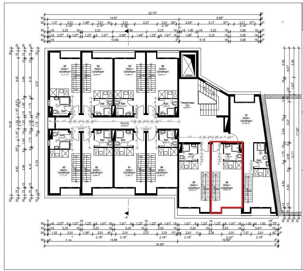 Predaj bytu 2-izbový 40 m², Mönchebergstraße 31, Kassel, Hesensko Predaj bytu 2-izbový 40 m², Mönchebergstraße 31, Kassel, Hesensko
