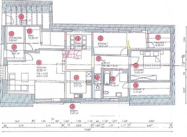 Prenájom bytu 4-izbový 130 m², Göppingen, Bádensko-Wurttembersko Prenájom bytu 4-izbový 130 m², Göppingen, Bádensko-Wurttembersko