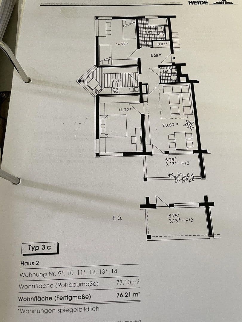 Predaj bytu 3-izbový 77 m², Zum Heiderand 30, Dresden -Weißig, Sasko Predaj bytu 3-izbový 77 m², Zum Heiderand 30, Dresden -Weißig, Sasko