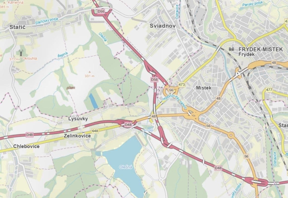 Predaj pozemku 29.217 m², Staříč, Moravskoslezský kraj Predaj pozemku 29.217 m², Staříč, Moravskoslezský kraj