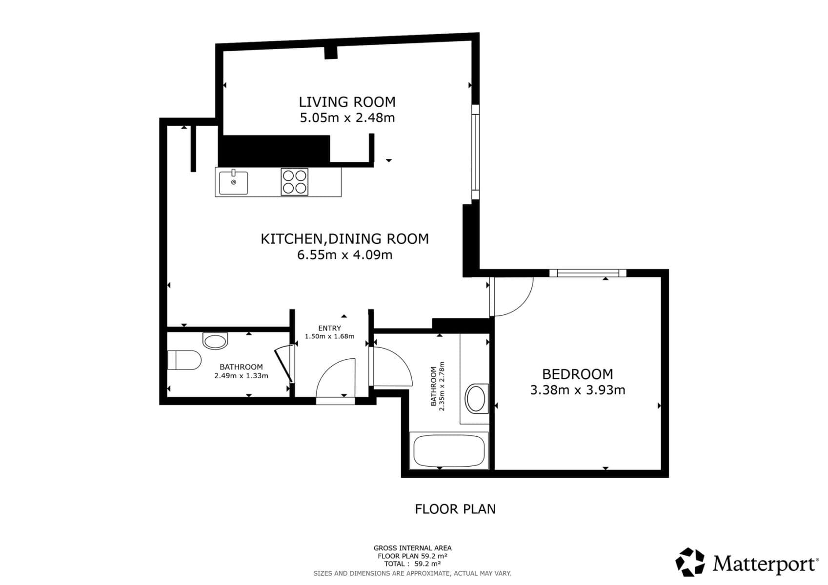 Prenájom bytu 2-izbový 56 m², Jateční, Praha, Praha Prenájom bytu 2-izbový 56 m², Jateční, Praha, Praha