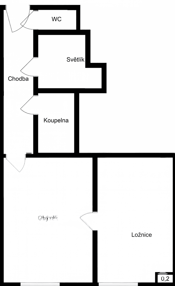 Prenájom bytu 57 m², Dominikánská, Plzeň, Plzeňský kraj Prenájom bytu 57 m², Dominikánská, Plzeň, Plzeňský kraj
