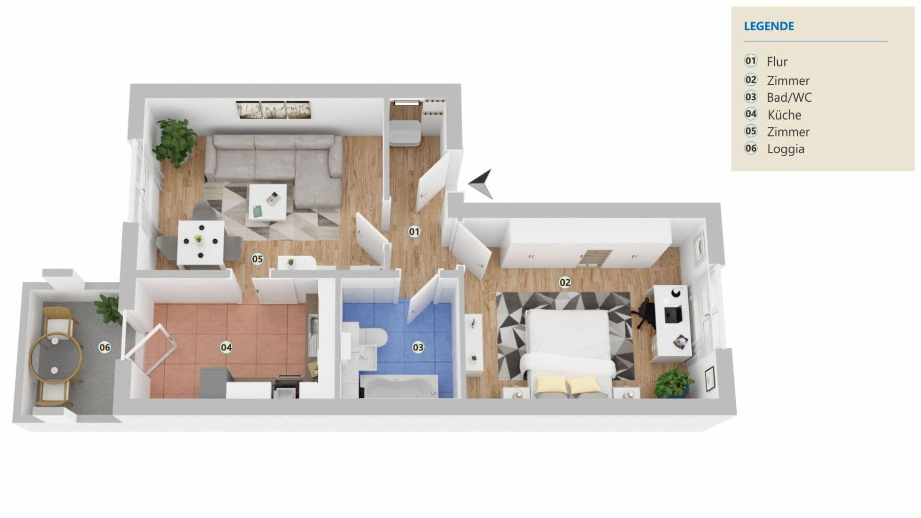 Predaj bytu 2-izbový 51 m², Berlin, Berlín Predaj bytu 2-izbový 51 m², Berlin, Berlín