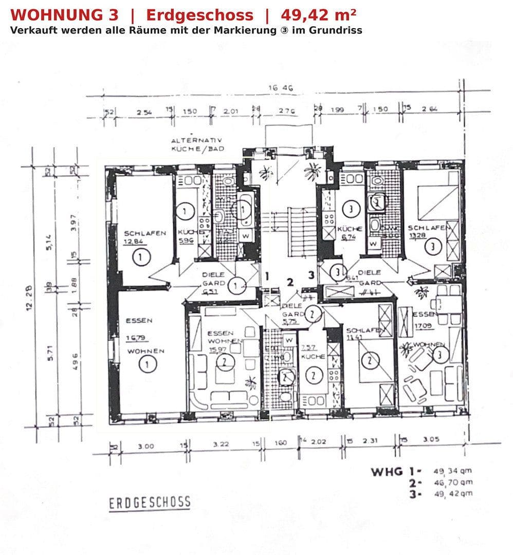 Predaj bytu 2-izbový 50 m², Siemensstr. 48, Leipzig, Sasko Predaj bytu 2-izbový 50 m², Siemensstr. 48, Leipzig, Sasko