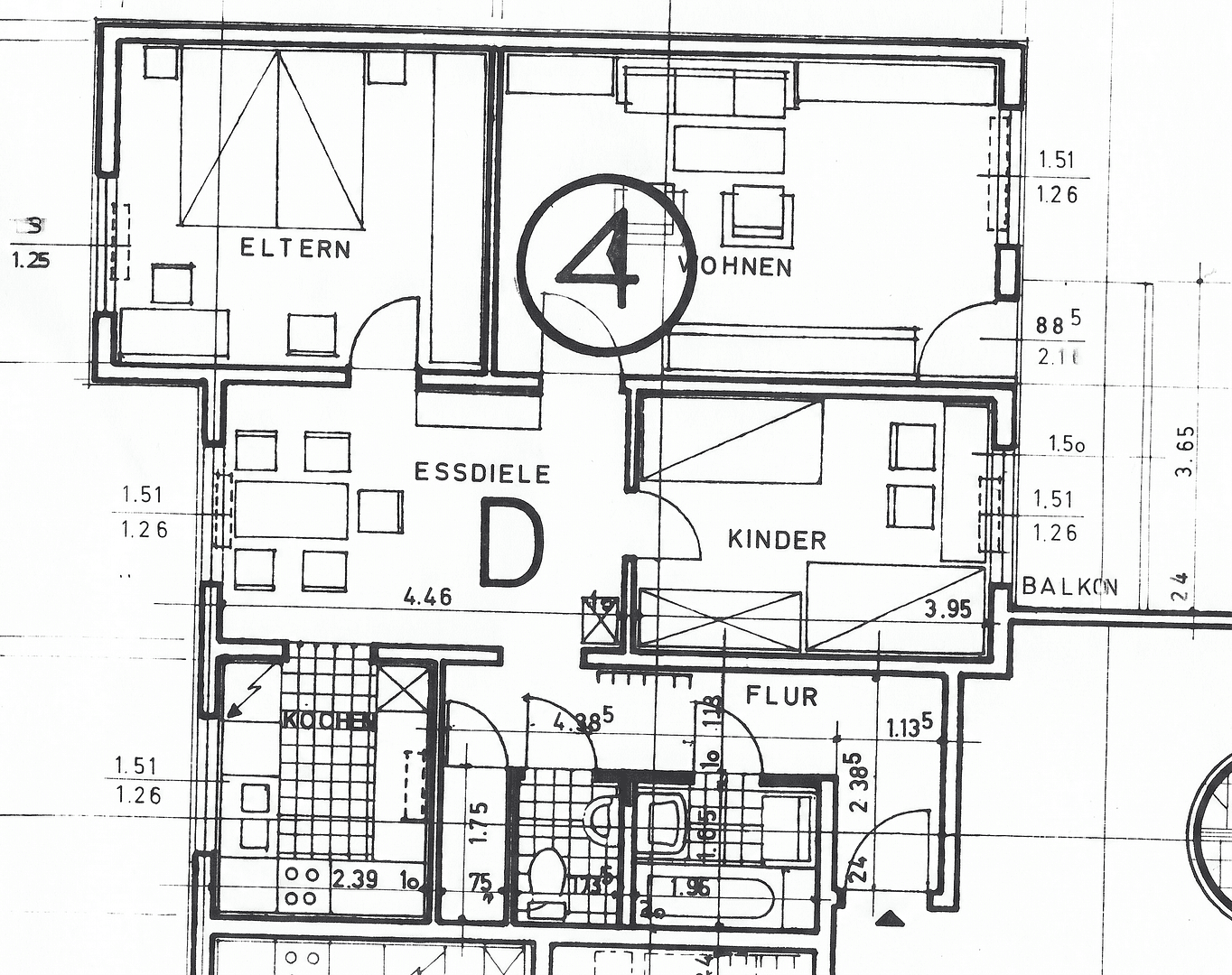 Prenájom bytu 3-izbový 81 m², Burbecker Str., Gevelsberg, Severné Porýnie - Westfálsko Prenájom bytu 3-izbový 81 m², Burbecker Str., Gevelsberg, Severné Porýnie - Westfálsko