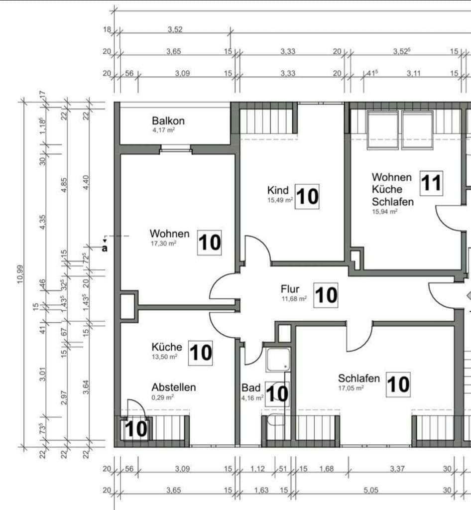 Prenájom bytu 3-izbový 83 m², Beckestr. 86, Schwerte, Severné Porýnie - Westfálsko Prenájom bytu 3-izbový 83 m², Beckestr. 86, Schwerte, Severné Porýnie - Westfálsko