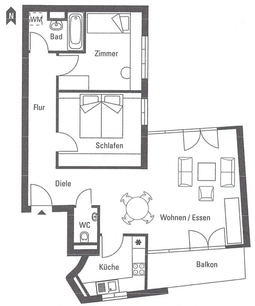 Predaj bytu 3-izbový 78 m², Stuttgart, Bádensko-Wurttembersko Predaj bytu 3-izbový 78 m², Stuttgart, Bádensko-Wurttembersko