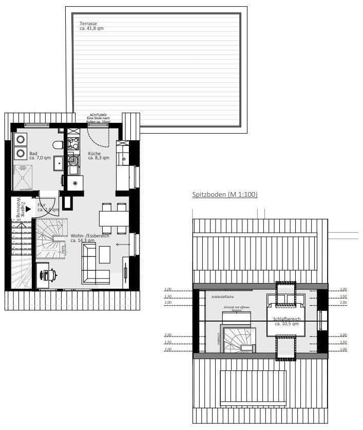 Prenájom bytu 2-izbový 66 m², Fritz-Rechberg-Straße 77, Bad Hersfeld, Hesensko Prenájom bytu 2-izbový 66 m², Fritz-Rechberg-Straße 77, Bad Hersfeld, Hesensko