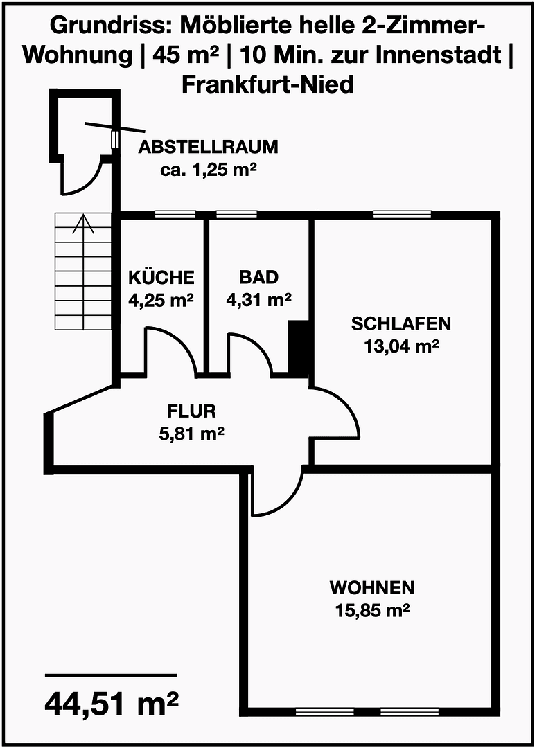 Prenájom bytu 2-izbový 45 m², Schmidtbornstraße 8, Frankfurt am Main, Hesensko Prenájom bytu 2-izbový 45 m², Schmidtbornstraße 8, Frankfurt am Main, Hesensko