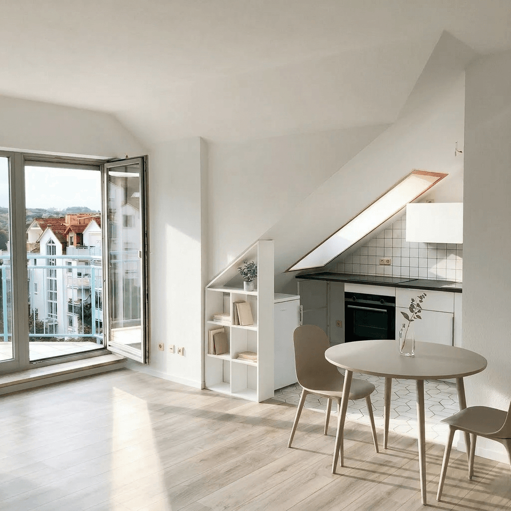 Prenájom bytu 1-izbový 36 m², Diedorf, Bavorsko Prenájom bytu 1-izbový 36 m², Diedorf, Bavorsko