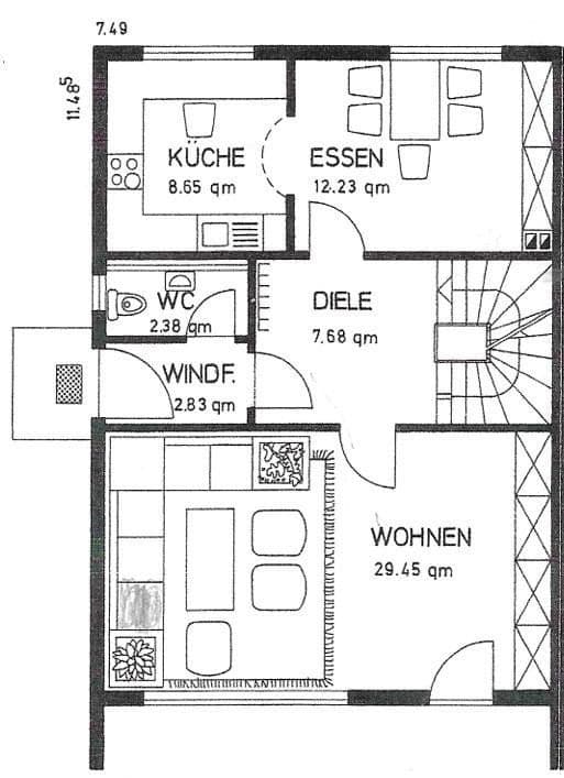 Predaj domu 156 m², pozemek 356 m², Ampfing, Bavorsko Predaj domu 156 m², pozemek 356 m², Ampfing, Bavorsko