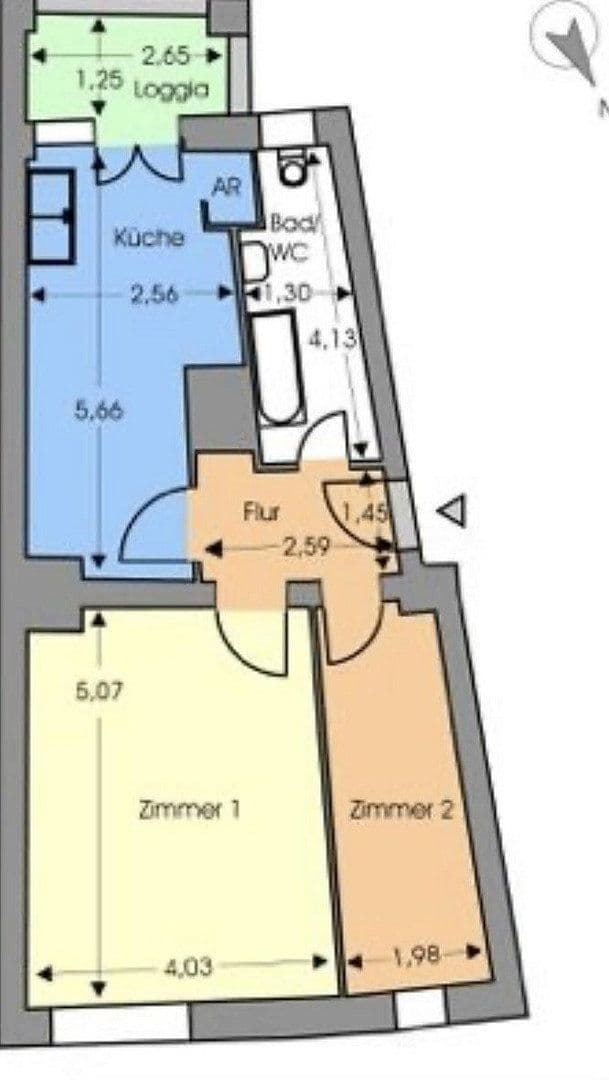 Prenájom bytu 2-izbový 58 m², Reichsstrasse 66, Berlin, Berlín Prenájom bytu 2-izbový 58 m², Reichsstrasse 66, Berlin, Berlín