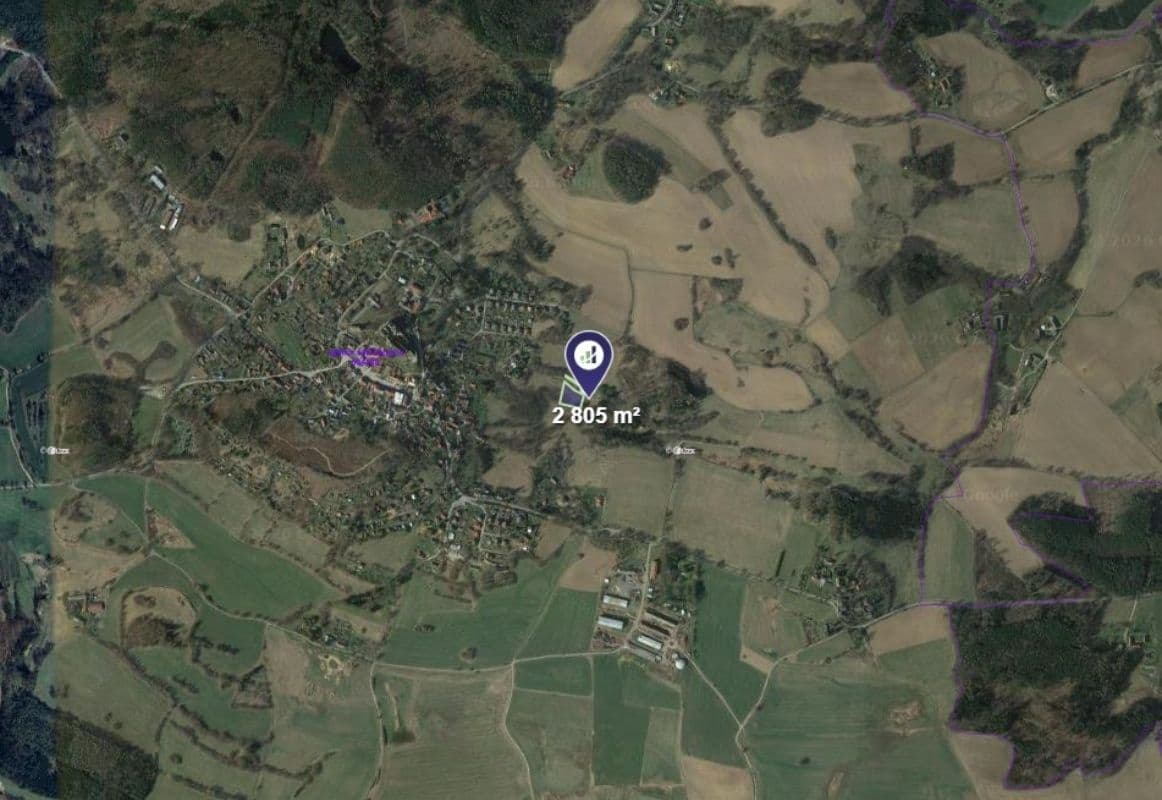 Predaj pozemku 2.805 m², Lipnice nad Sázavou, Kraj Vysočina Predaj pozemku 2.805 m², Lipnice nad Sázavou, Kraj Vysočina