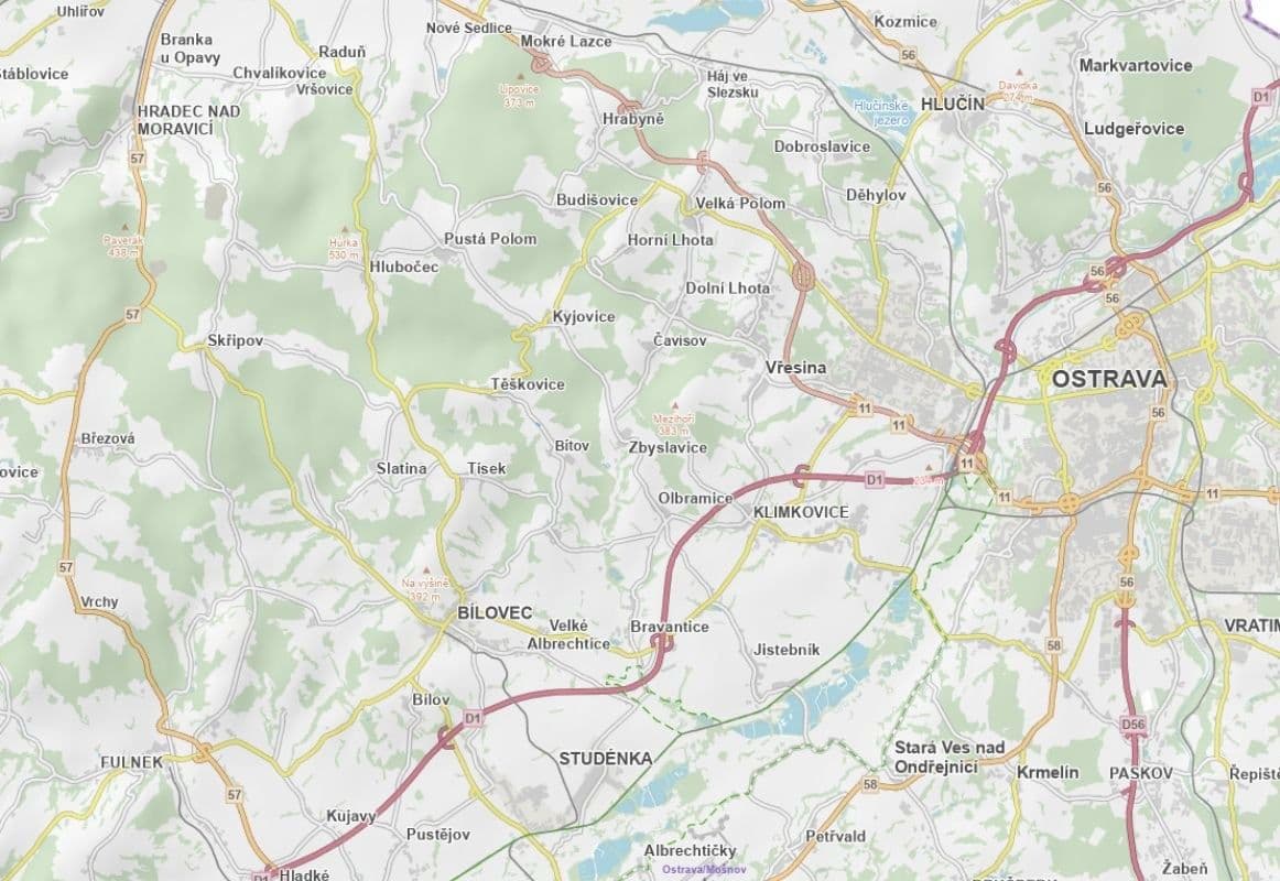 Predaj pozemku 4.688 m², Těškovice, Moravskoslezský kraj Predaj pozemku 4.688 m², Těškovice, Moravskoslezský kraj