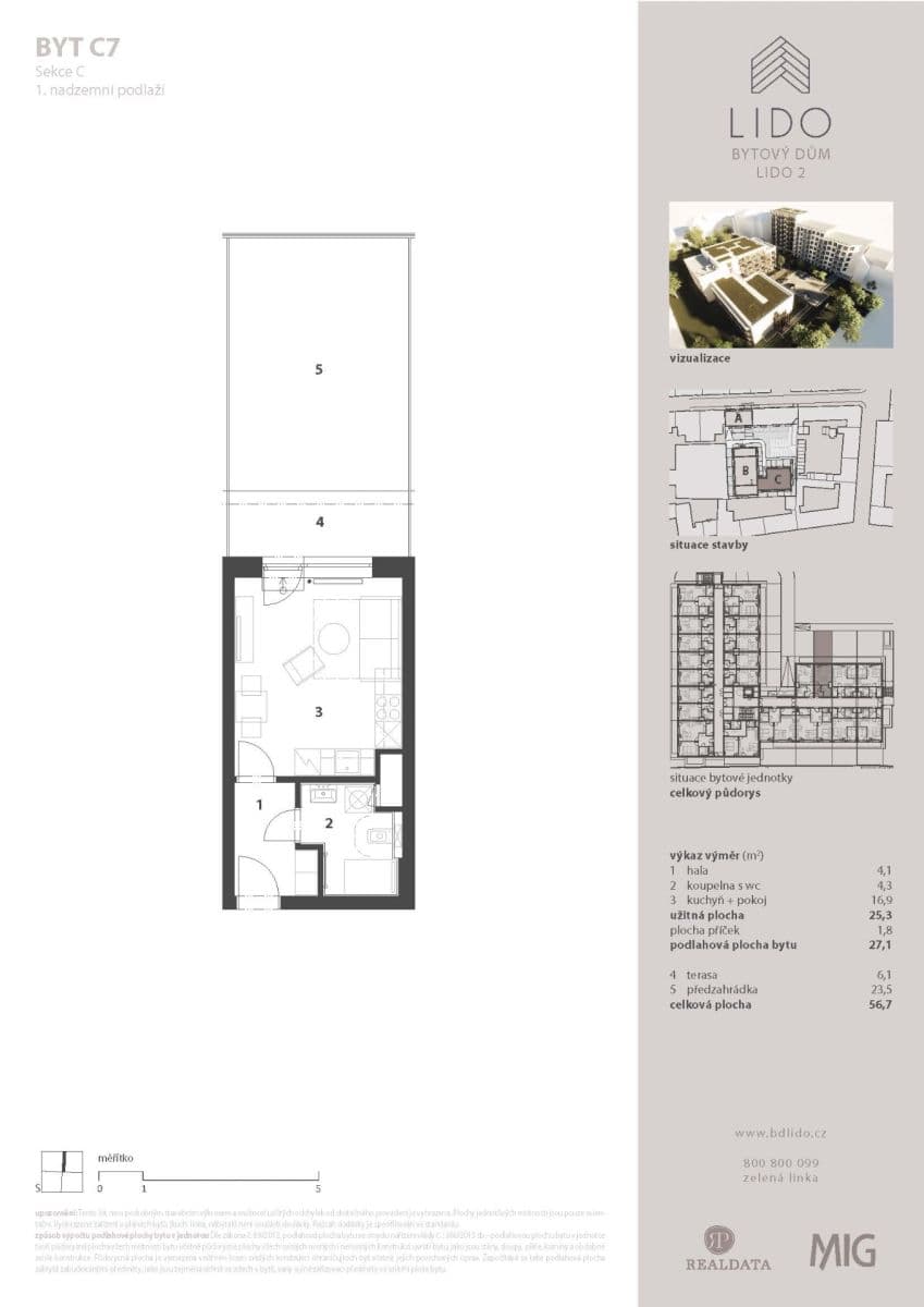 Prenájom bytu 1-izbový 27 m², Spolková, Brno, Jihomoravský kraj Prenájom bytu 1-izbový 27 m², Spolková, Brno, Jihomoravský kraj