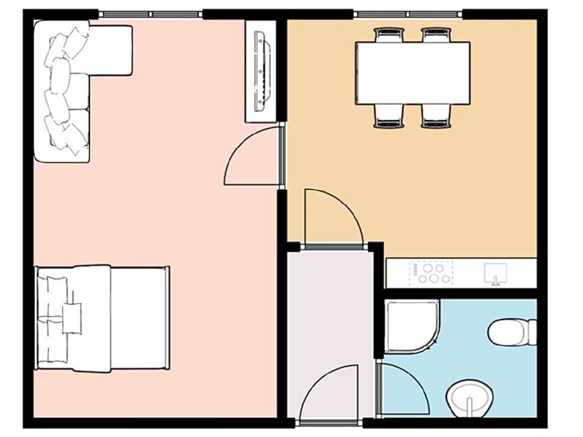 Predaj bytu 2-izbový 42 m², Sametová, Liberec, Liberecký kraj Predaj bytu 2-izbový 42 m², Sametová, Liberec, Liberecký kraj
