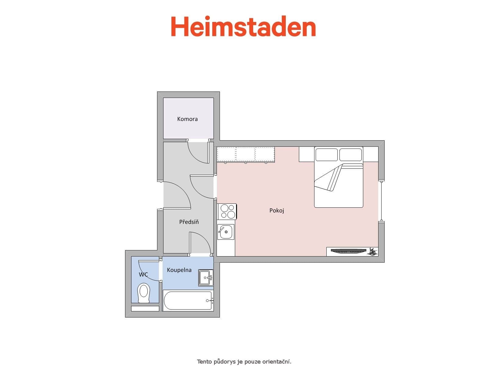 Prenájom bytu 1-izbový 24 m², Jana Wericha, Havířov, Moravskoslezský kraj Prenájom bytu 1-izbový 24 m², Jana Wericha, Havířov, Moravskoslezský kraj