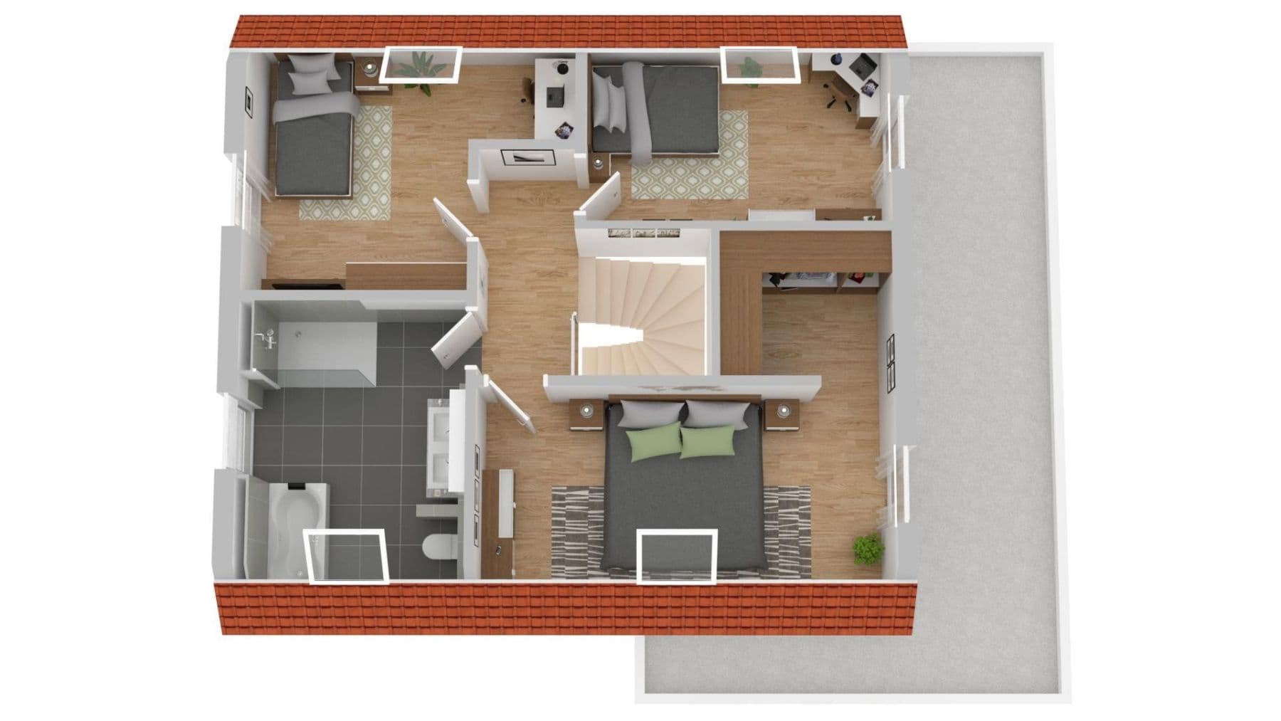 Predaj domu 156 m², pozemek 543 m², Sandbühl 22, Bingen, Bádensko-Wurttembersko Predaj domu 156 m², pozemek 543 m², Sandbühl 22, Bingen, Bádensko-Wurttembersko