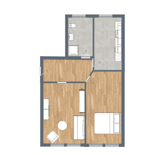Predaj bytu 2-izbový 60 m², Idastraße 41, Leipzig, Sasko Predaj bytu 2-izbový 60 m², Idastraße 41, Leipzig, Sasko