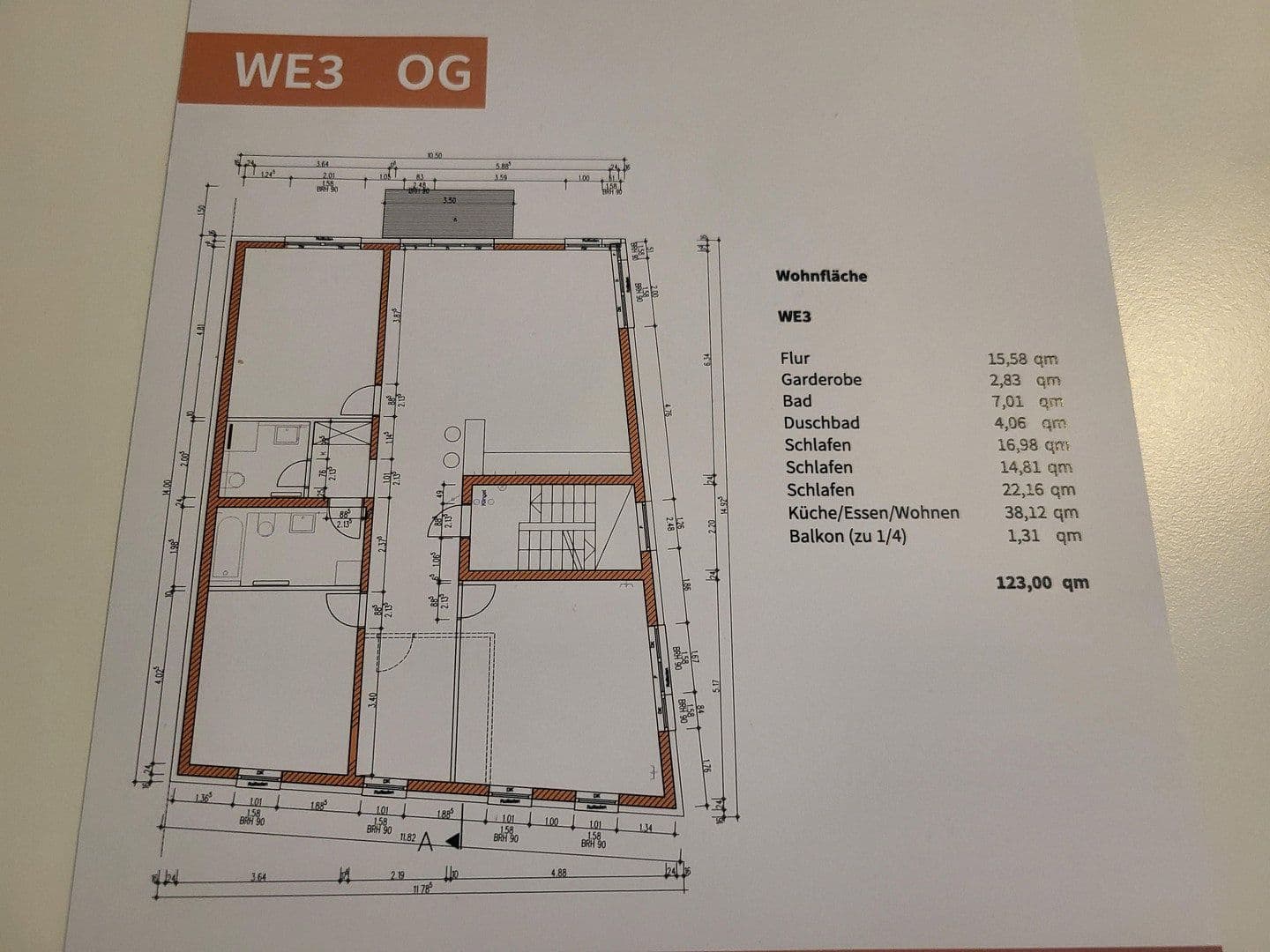 Prenájom bytu 4-izbový 123 m², Darmstadt, Hesensko Prenájom bytu 4-izbový 123 m², Darmstadt, Hesensko