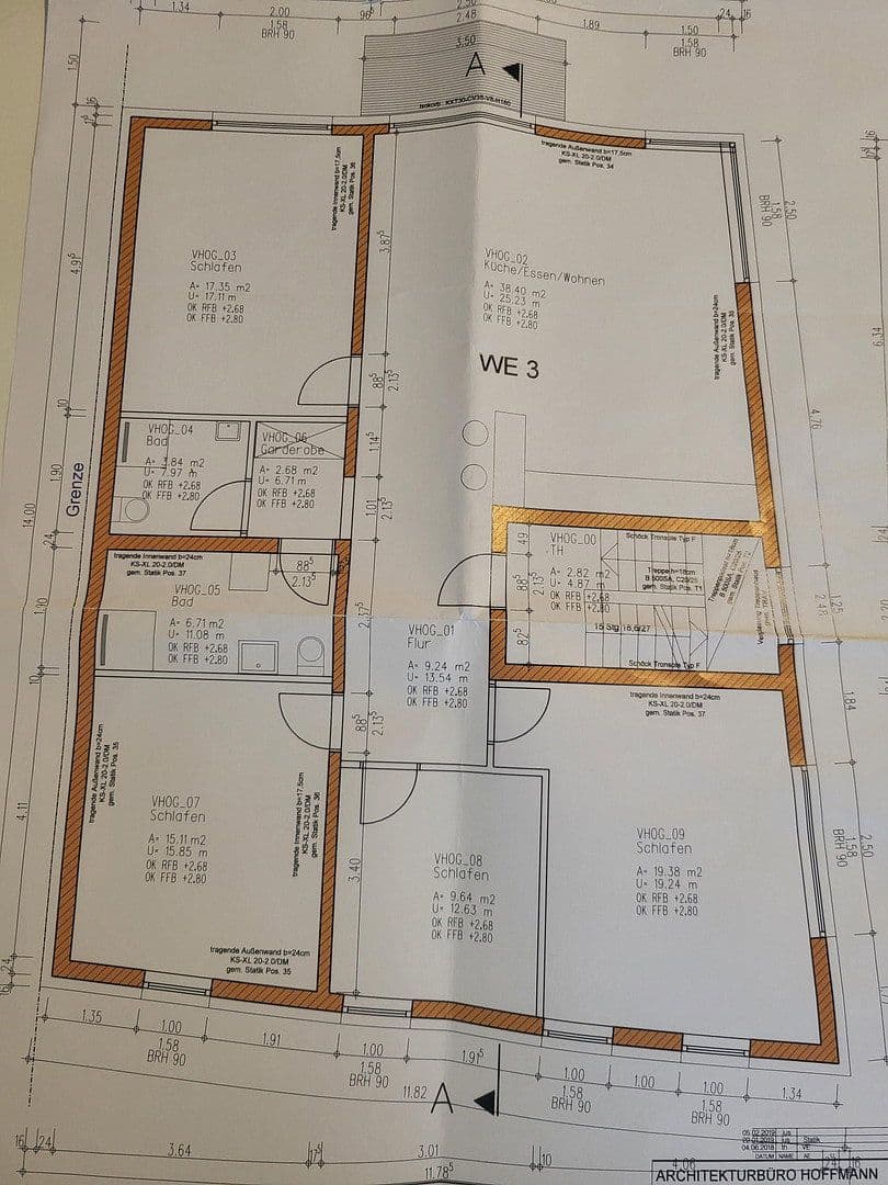 Prenájom bytu 4-izbový 123 m², Darmstadt, Hesensko Prenájom bytu 4-izbový 123 m², Darmstadt, Hesensko
