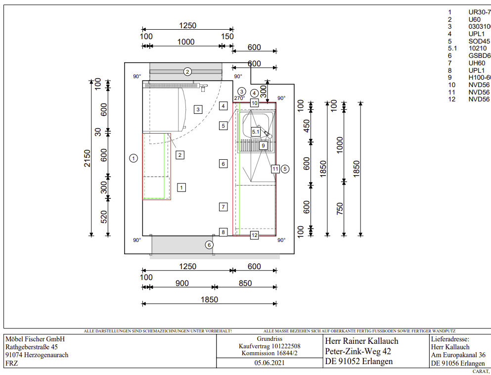 Predaj bytu 2-izbový 61 m², Europakanal 36, Erlangen, Bavorsko Predaj bytu 2-izbový 61 m², Europakanal 36, Erlangen, Bavorsko