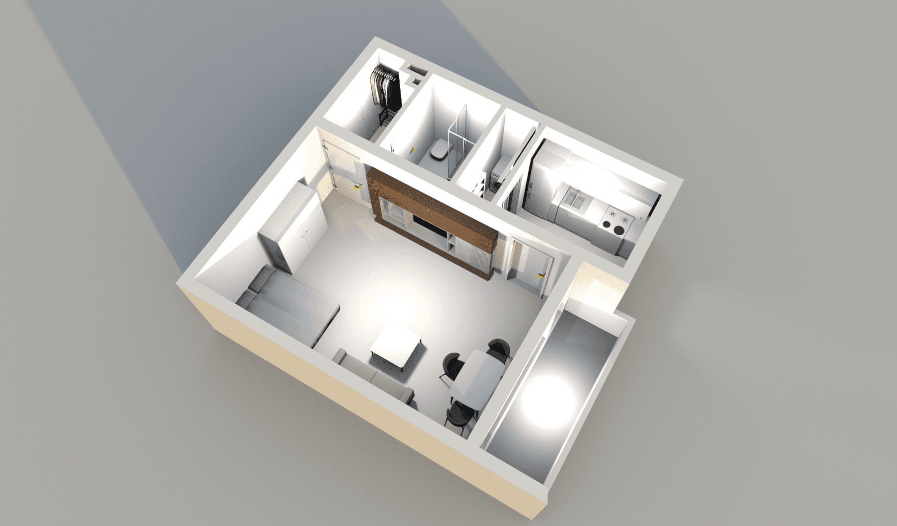 Prenájom bytu 1-izbový 39 m², Geesthachter Str. 150, Geesthacht, Šlezvicko-Holštajnsko Prenájom bytu 1-izbový 39 m², Geesthachter Str. 150, Geesthacht, Šlezvicko-Holštajnsko