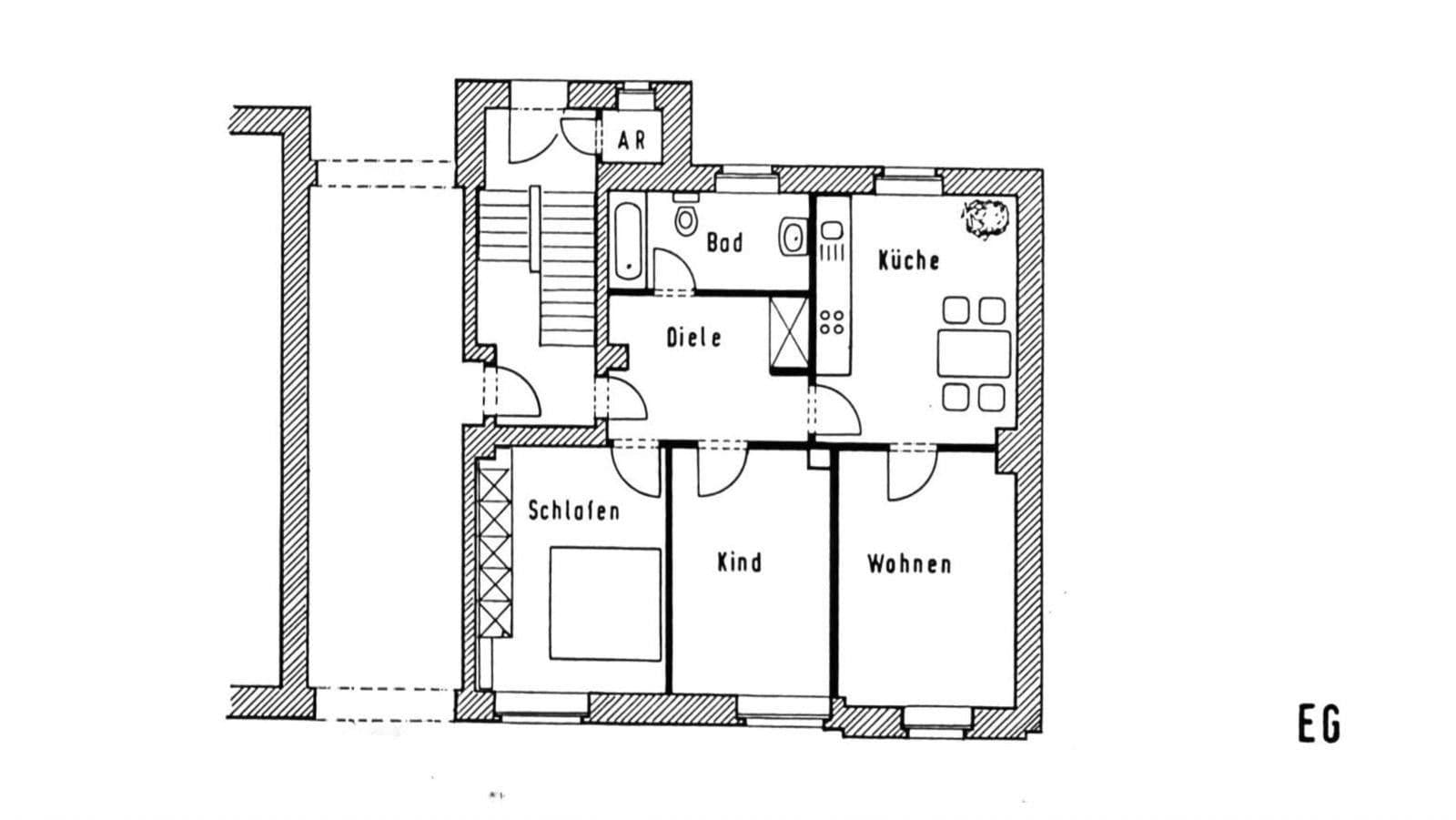 Prenájom bytu 3-izbový 90 m², Essen, Severné Porýnie - Westfálsko Prenájom bytu 3-izbový 90 m², Essen, Severné Porýnie - Westfálsko