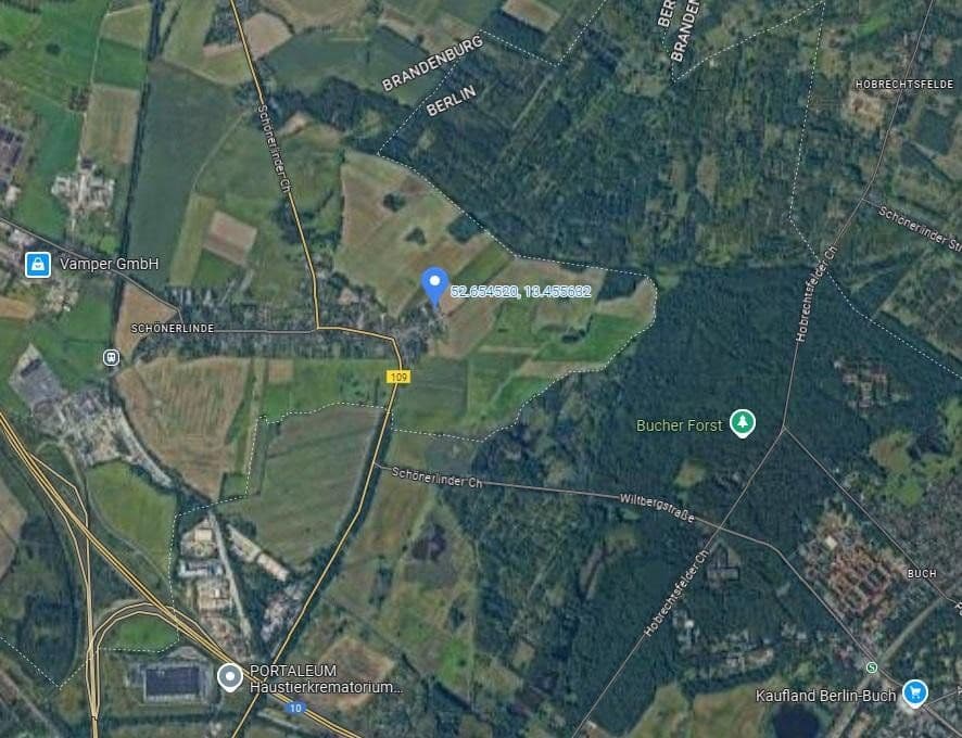 Predaj pozemku 654 m², Hobrechtsfelder Weg 5e, Wandlitz, Brandenbursko Predaj pozemku 654 m², Hobrechtsfelder Weg 5e, Wandlitz, Brandenbursko