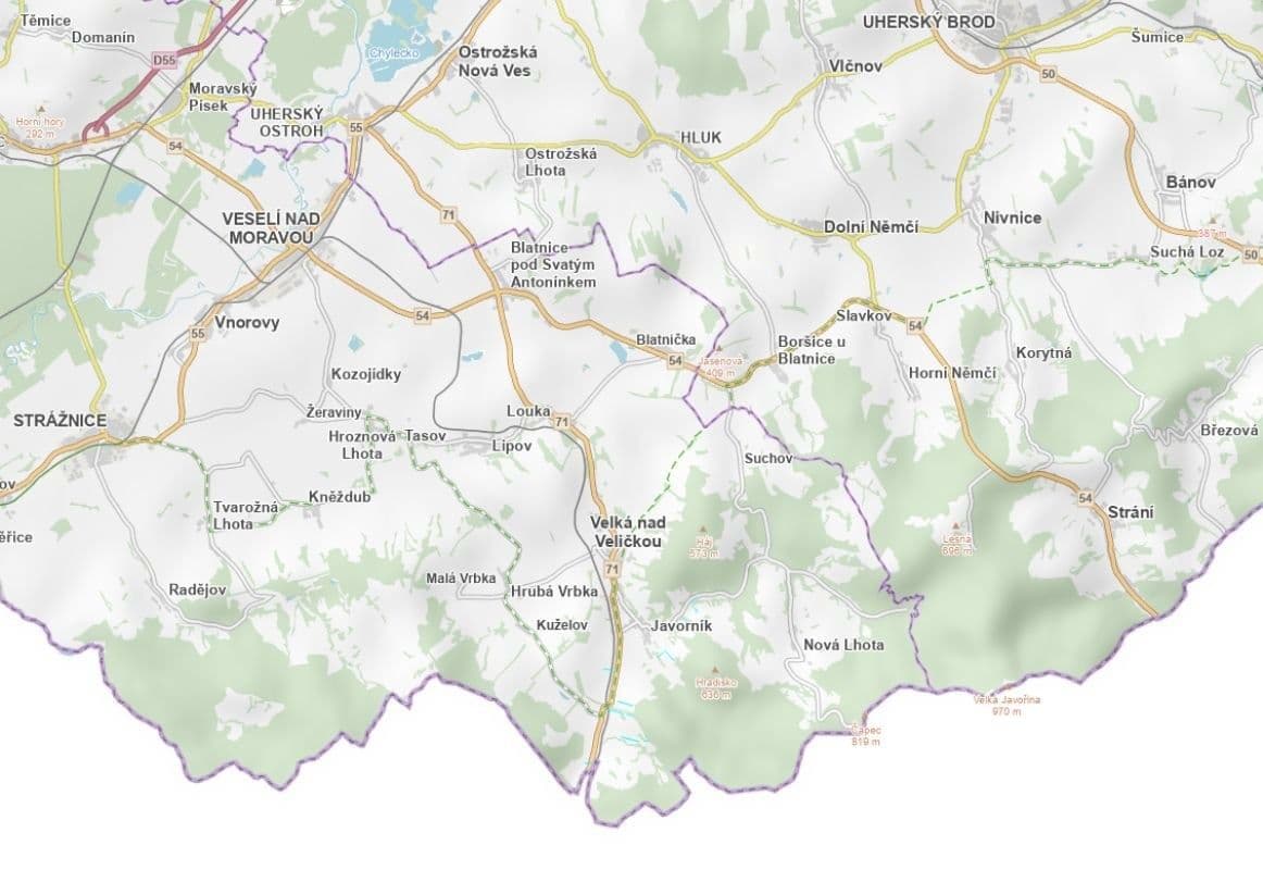 Predaj pozemku 2.473 m², Javorník, Jihomoravský kraj Predaj pozemku 2.473 m², Javorník, Jihomoravský kraj