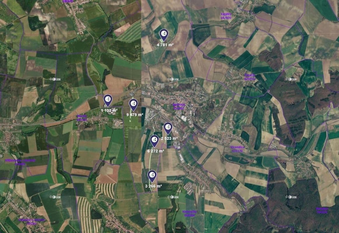 Predaj pozemku 27.454 m², Bučovice, Jihomoravský kraj Predaj pozemku 27.454 m², Bučovice, Jihomoravský kraj