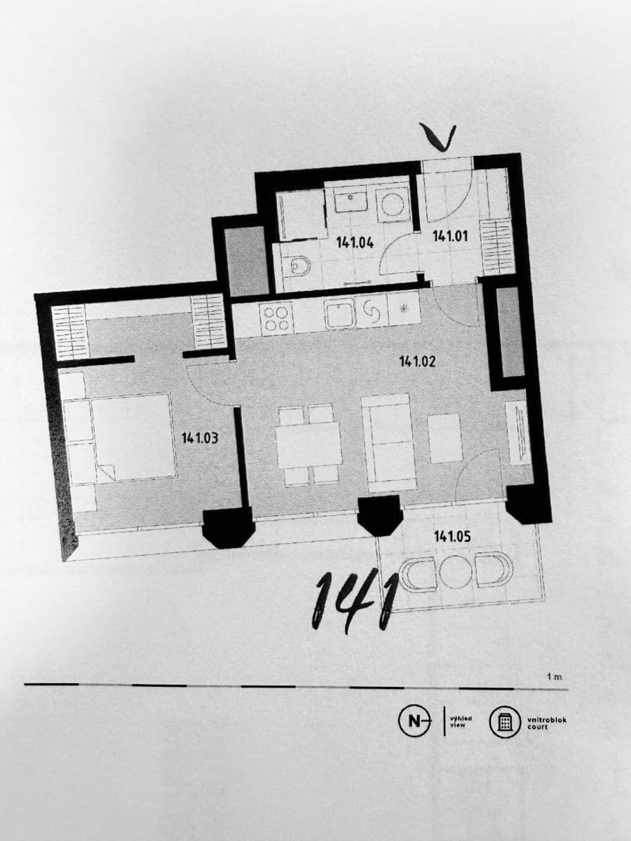 Predaj bytu 2-izbový 50 m², U Lihovaru, Praha, Praha Predaj bytu 2-izbový 50 m², U Lihovaru, Praha, Praha