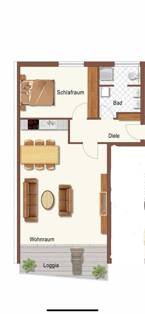 Prenájom bytu 2-izbový 66 m², Rathelbeckstrasse 350, Düsseldorf, Severné Porýnie - Westfálsko Prenájom bytu 2-izbový 66 m², Rathelbeckstrasse 350, Düsseldorf, Severné Porýnie - Westfálsko