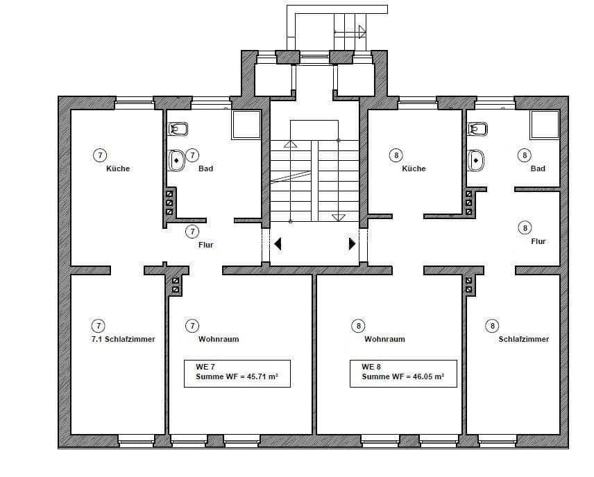 Predaj domu 437 m², pozemek 472 m², Eddelbüttelstraße 25, 25a, Hamburg-Harburg, Hamburg Predaj domu 437 m², pozemek 472 m², Eddelbüttelstraße 25, 25a, Hamburg-Harburg, Hamburg